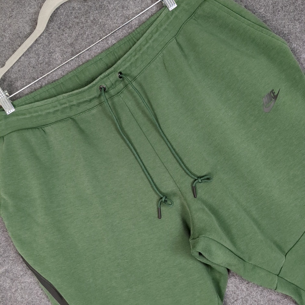Nike Tech Fleece Joggers Mens 3XL Olive Green Tapered Sweatpants